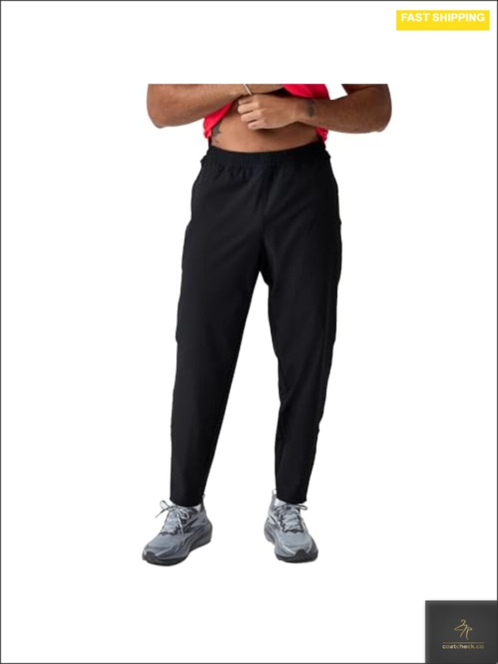 UPF 50+ Water Resistant Running Pants with Pockets